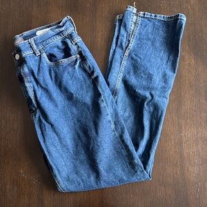 DL1961 Blue Ankle Cropped Jeans Classic Denim